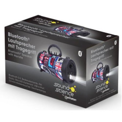 Manhattan Sound Science Bluetooth Speaker with Handle Manhattan Sound Science Bluetooth Speaker with Handle