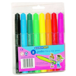 Marlin Kids jumbo koki pens - Pack of 8