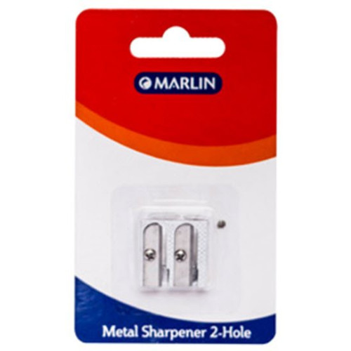 Marlin Metal Sharpener 2 hole-Single pack Marlin Metal Sharpener 2 hole-Single pack
