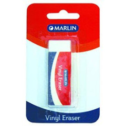 Marlin Vinyl Eraser 60 X 20 X 10mm Single Blister Pack Marlin Vinyl Eraser 60 X 20 X 10mm Single Blister Pack