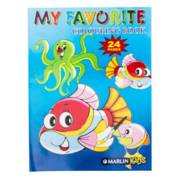 Marlin Kids Favourite Colouring Book 24 page Marlin Kids Favourite Colouring Book 24 page