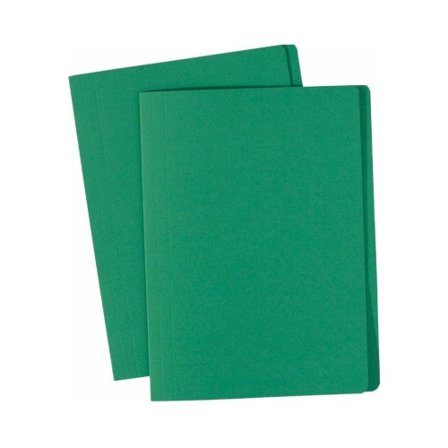 Marlin A4 Flat File Folders Green Pack of 100