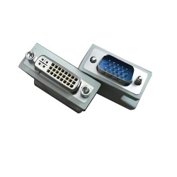 Microworld VGA Male to DVI-I Female Connector Microworld VGA Male to DVI-I Female Connector