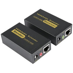 Microworld VGA & Audio Network extender 100m Microworld VGA & Audio Network extender 100m