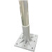 Microworld XProd CCTV camera mounting Pole with base stand