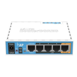 MikroTik hAP 2.4GHz desktop Access Point AP with 5x Lan Ports