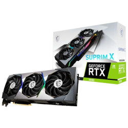 MSI Geforce RTX 3090 Suprim x 24gg GDDR6x PCI-e 4.0 Graphics card, DP, HDMI