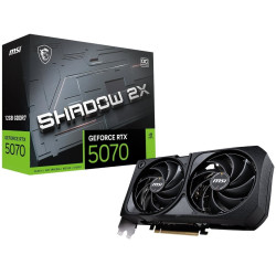 MSI Geforce RTX 5070 Shadow 2X OC 12GB GDDR7 PCI-e 5.0 x16 Graphics card, DP, HDMI