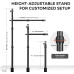 NearStream ST40 Dual Arm Desk Mount with 1/4", 3/8", 5/8" Adapters