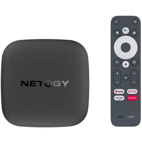Netogy NOVA 4K Ultra HD Android TV box with AV1 Codec Netogy NOVA 4K Ultra HD Android TV box with AV1 Codec