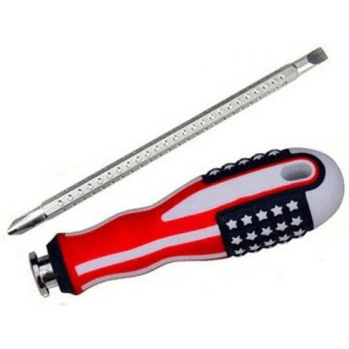 Noble Red Double Sided Screwdriver