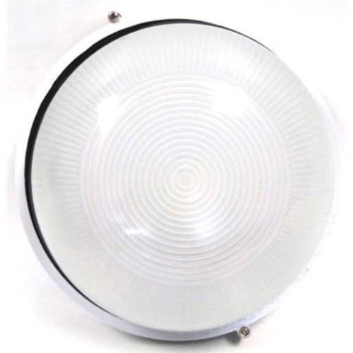Noble Pays Round Bulkhead Large White Light Fitting