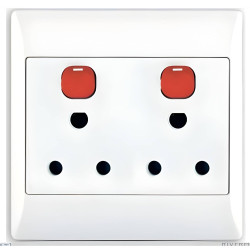 Noble 2X16A Dedicated Wall Plug W/Box