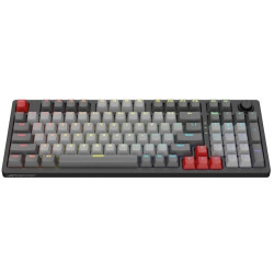 OCPC Zero Compact Gaming 87 Keys Mechanical Keyboard - Black / Light Grey