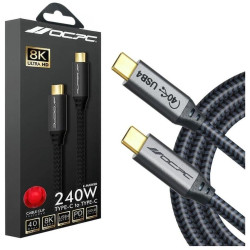 OCPC PD 240W USB Type-C 0.8m cable