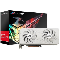 OCPC RX 6700 XT 12GB GDDR6 XK PCI-e 4.0 x16 Graphics card - White, HDMI, DP