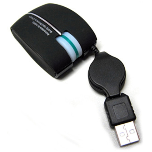 Okion Simpex pocket retractable Optical Mouse - USB