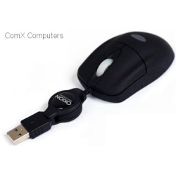 Okion Kozi Mobile Retractable USB Optical Mouse