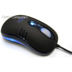 Okion Lacion Lightup Laser Blue USB & PS/2 Mouse
