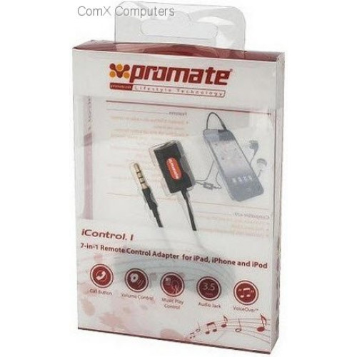 Promate iControl.1 7-in-1 Remote Control Adapter for iPad, iPhone and iPod