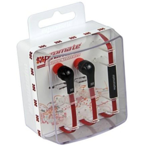 Promate Aurus Black Universal Hands-free Stereo Earphone Set