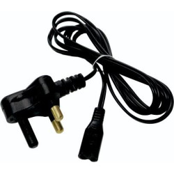 RCT 3-pin SANS 164-1 SA plug to Figure 8 plug power cord 1.8m