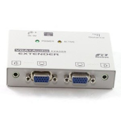 Rextron ERVA-128L VGA Audio 8port Extender, Remote Control