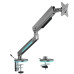Rogueware MA100+ Aerotilt Gaming single Monitor Arm with RGB & VESA plate - 17" to 35"