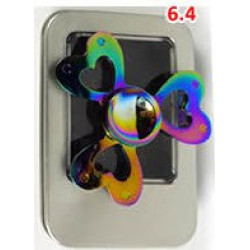 Sceedo 3 Heart Multi-Colour Fidget Spinner