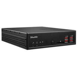 Shuttle DH32UE Barebone Mini PC, Celeron Processor, No RAM, No SSD, No OS Shuttle DH32UE Barebone Mini PC, Celeron Processor, No RAM, No SSD, No OS