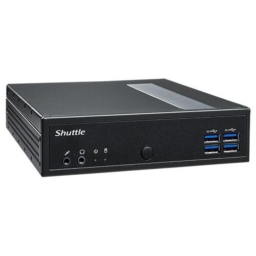 Shuttle XPC Slim DL30n Barebone PC, Intel N100 3.4GHz, No RAM, So SSD, No OS