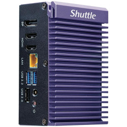 Shuttle Edge SPCEL12 robust Industry PC - PoE, Celeron J6412 2.6GHz, No RAM, No SSD, No OS Shuttle Edge SPCEL12 robust Industry PC - PoE, Celeron J6412 2.6GHz, No RAM, No SSD, No OS
