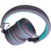 SonicGear Airphone V (2019) Bluetooth wireless and 3.5mm wired Headphones - Blue