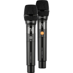 SonicGear WM 3300 UL Obsidian Dual Professional UHF Wireless Microphone