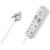 Switched 4 way extension Lead with 1x Type-C + 1x USB - 4m Switched 4 way extension Lead with 1x Type-C + 1x USB - 4m