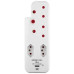 Switched 3pin Medium Surge adaptor with 2x16A2X5A Type A + C Switched 3pin Medium Surge adaptor with 2x16A2X5A Type A + C