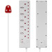 Switched 12-way High Surge Multiplug 0.5m - White Switched 12-way High Surge Multiplug 0.5m - White