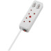 Switched 4-way Medium Surge extension Lead - 5m