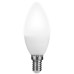 Switched 5W Candle LED Light Bulb E14 - Cool White