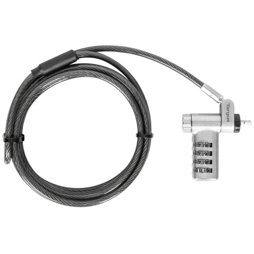Targus Defcon Ultimate Universal Resettable combination lock, Noble / T-Bar / Nano