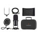 Thronmax MDrill One Professional recording and Streaming USB Microphone kit Colour JET Black