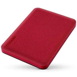 Toshiba Canvio Advance 2TB USB 3.2 Gen1 2.5" Portable External Hard Drive - Red