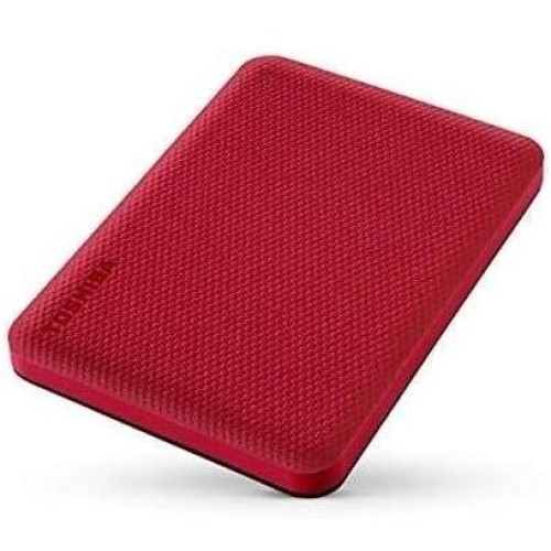 Toshiba Canvio Advance 2TB USB 3.2 Gen1 2.5" Portable External Hard Drive - Red
