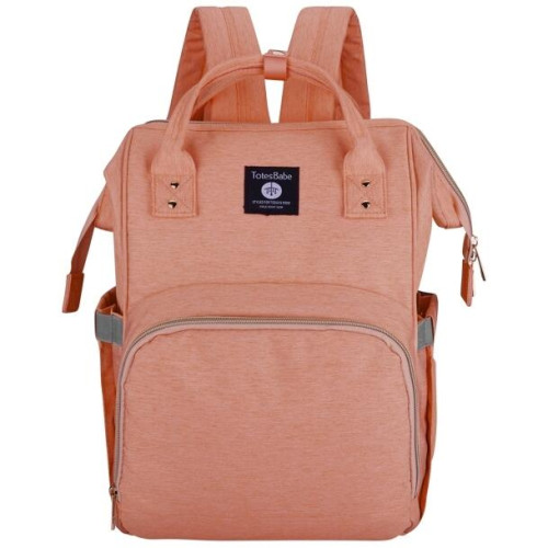 Totes Babe Alma 18L Diaper Backpack - Peach
