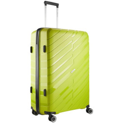 Travelwize Java PP 4-wheel Spinner 55cm Luggage - Lime Travelwize Java PP 4-wheel Spinner 55cm Luggage - Lime