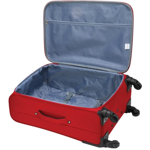 Travelwize Arctic 65cm 4-wheel Spinner Trolley Case - Red