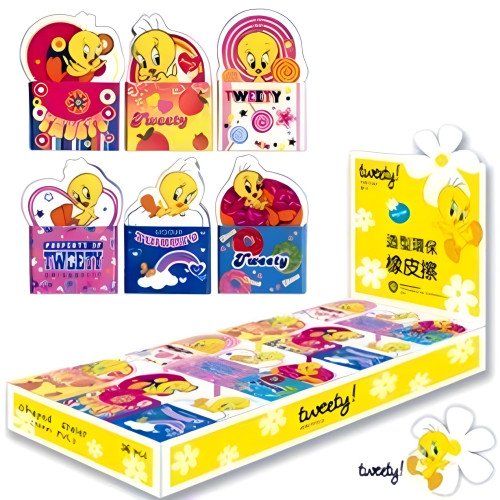 Tweety shaped Eraser non PVC Tweety shaped Eraser non PVC