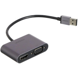 UGreen CM449 USB Type-A to HDMI + VGA 1080p Display Adapter UGreen CM449 USB Type-A to HDMI + VGA 1080p Display Adapter