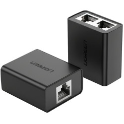 UGREEN RJ45 Splitter Adapter 2 Pack - Black UGREEN RJ45 Splitter Adapter 2 Pack - Black