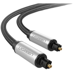 UGreen AV108 Male to Male TOSLINK Optical Audio cable 2m - Grey UGreen AV108 Male to Male TOSLINK Optical Audio cable 2m - Grey